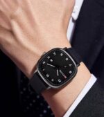 "MSTIANQ"-Business Class Leather Strap Watch-Black - Image 6