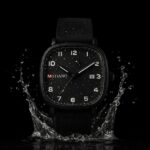 "MSTIANQ"-Business Class Leather Strap Watch-Black