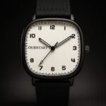 OURSTART | Vintage Square Dial Leather Strap Quartz Watch – Casual Wristwatch - Image 2
