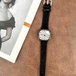 Mstianq Leather Strap B&W Watch - Image 6