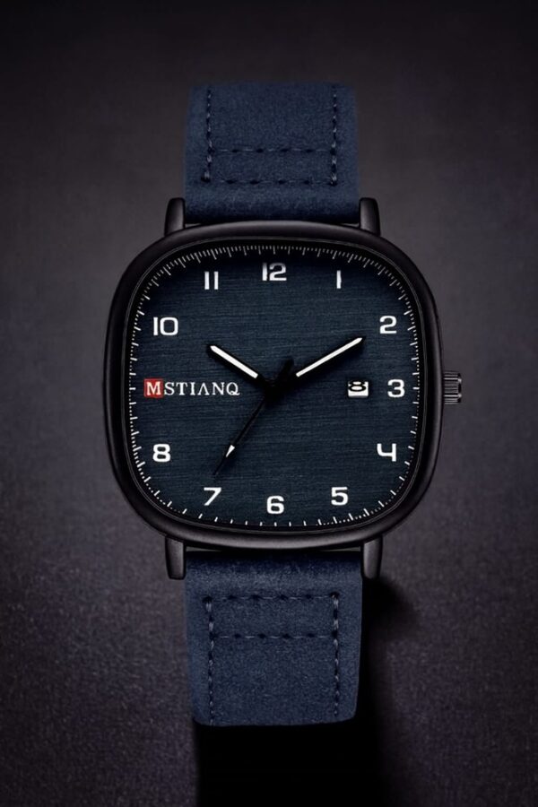 Mstianq Blue Elegant Watch - Image 1